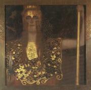 Gustav Klimt Pallas Athene (mk20) oil